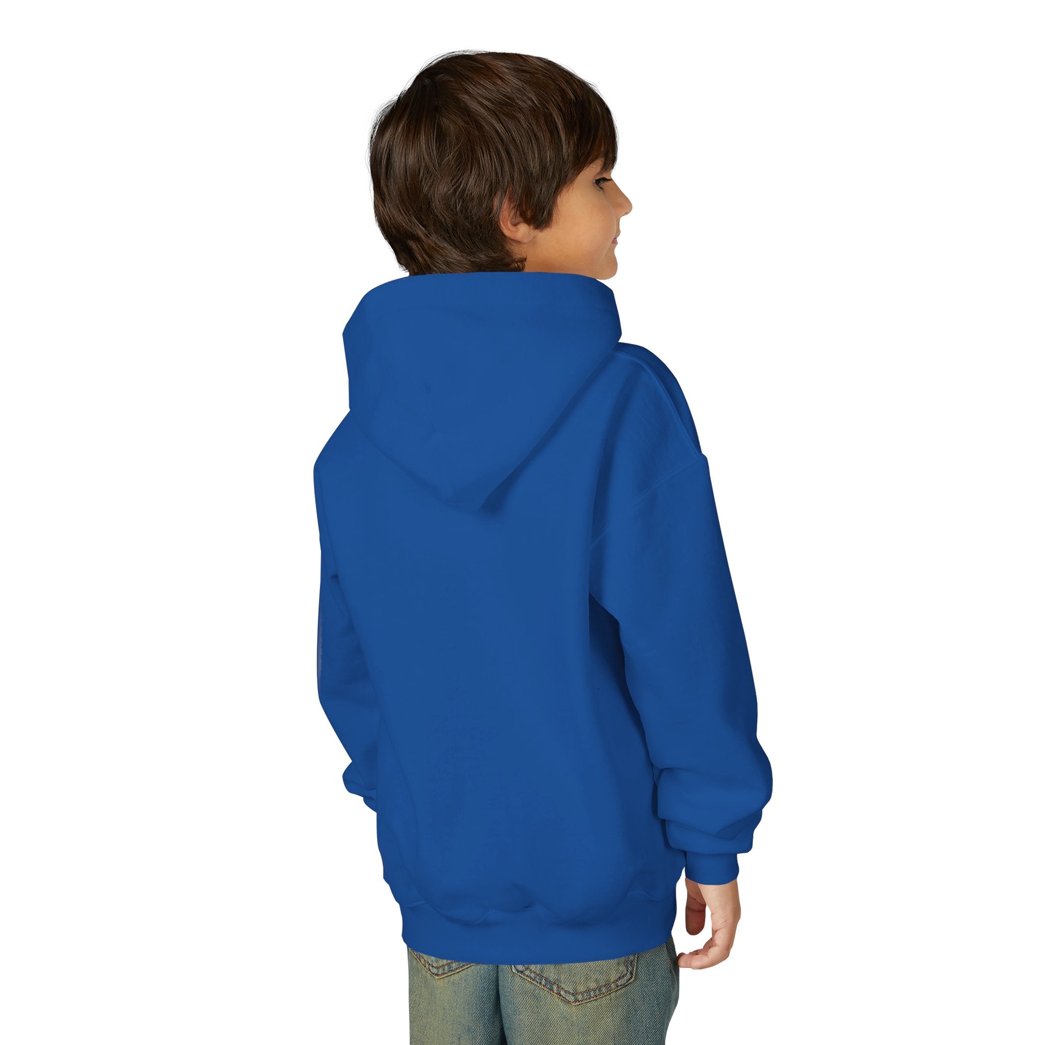 Youth Hoodie — "Little Boss" Cute Kid Money Cartoon Pullover