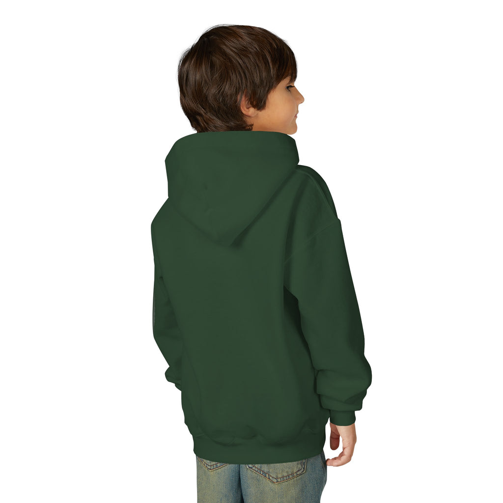 Youth Hoodie — "Little Boss" Cute Kid Money Cartoon Pullover