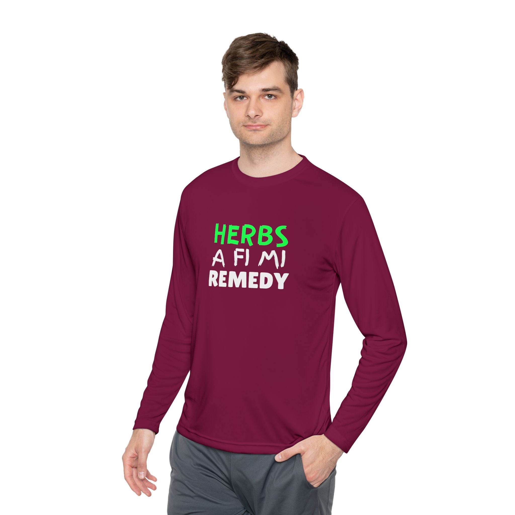 Herbs A Fi Mi Remedy Long Sleeve Tee — Herbalism & Natural Healing Shirt