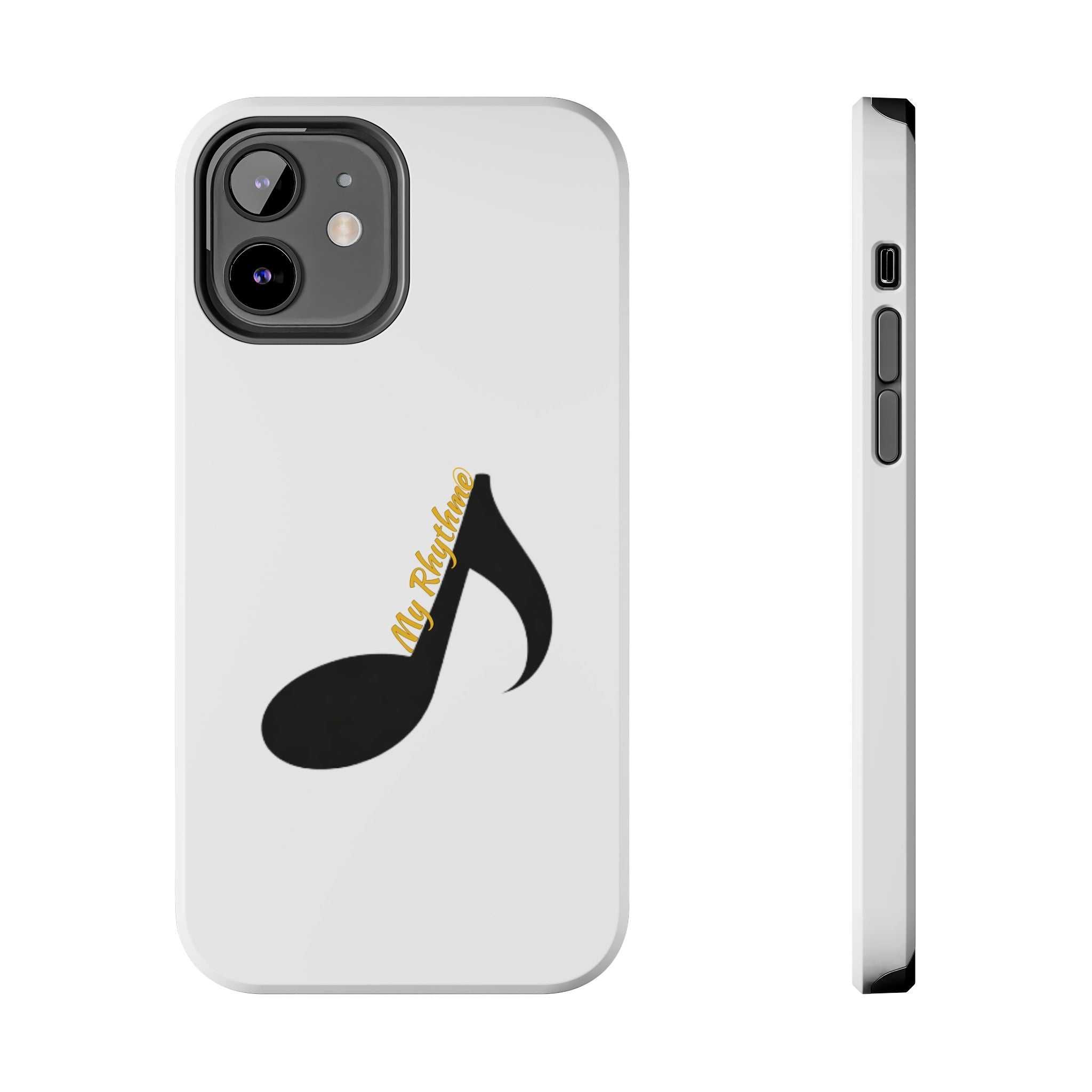 Tough Phone Case — Musical Note "My Rhythme" Design