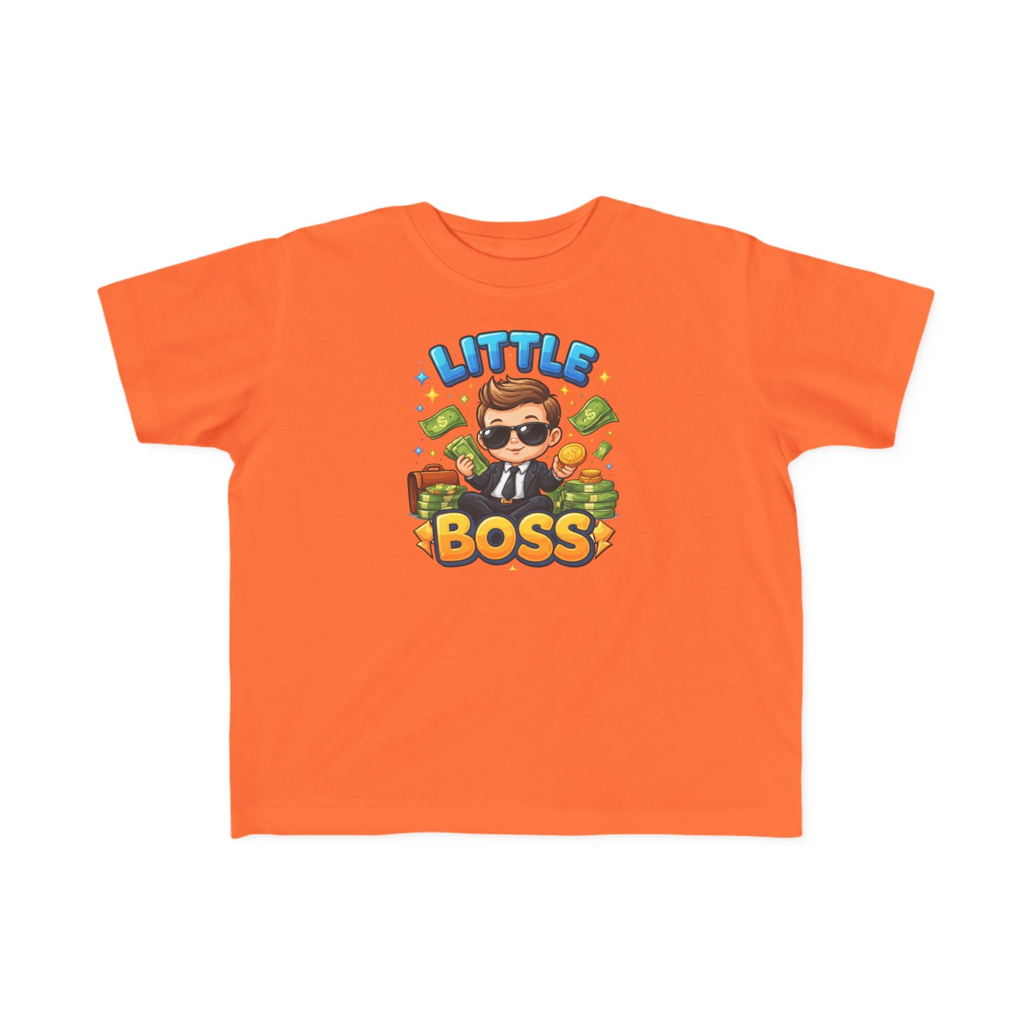 Little Boss Toddler Tee — Cute Baby Boy Graphic Shirt