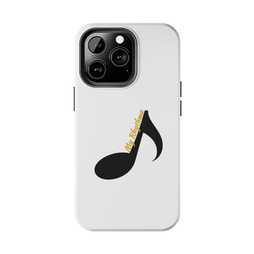 Tough Phone Case — Musical Note "My Rhythme" Design