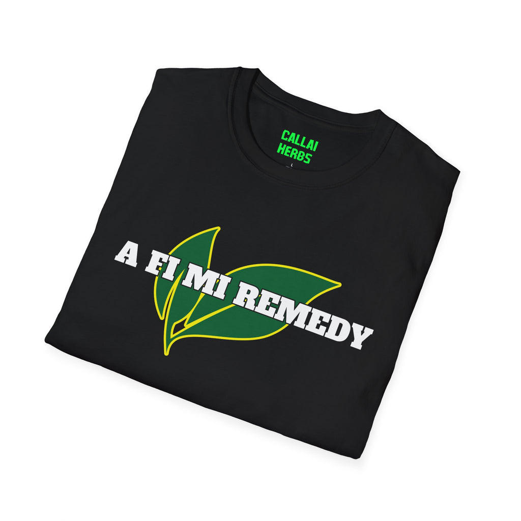 A Fi Mi Remedy T-Shirt — Jamaican Herbal Vibes Tee