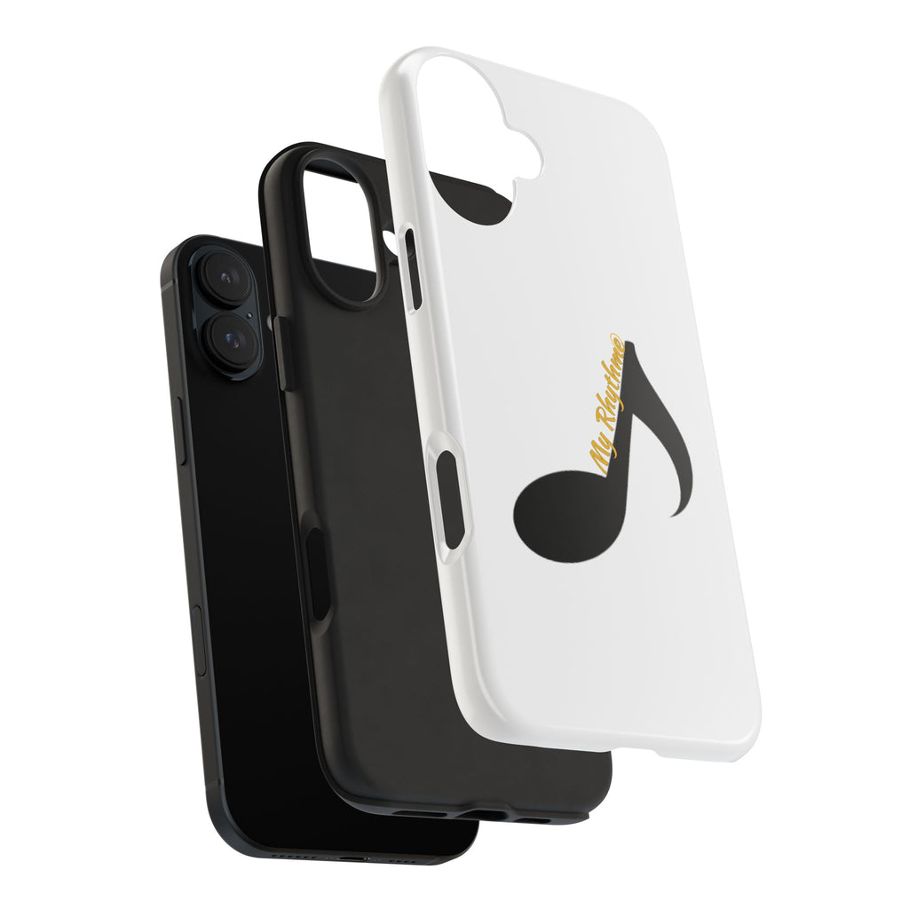 Tough Phone Case — Musical Note "My Rhythme" Design