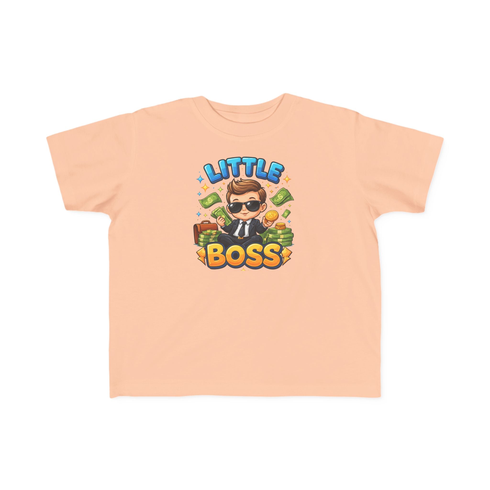Little Boss Toddler Tee — Cute Baby Boy Graphic Shirt