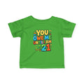 Infant Tee - "You Owe Me Until I Am 21" Colorful Birthday Baby Shirt