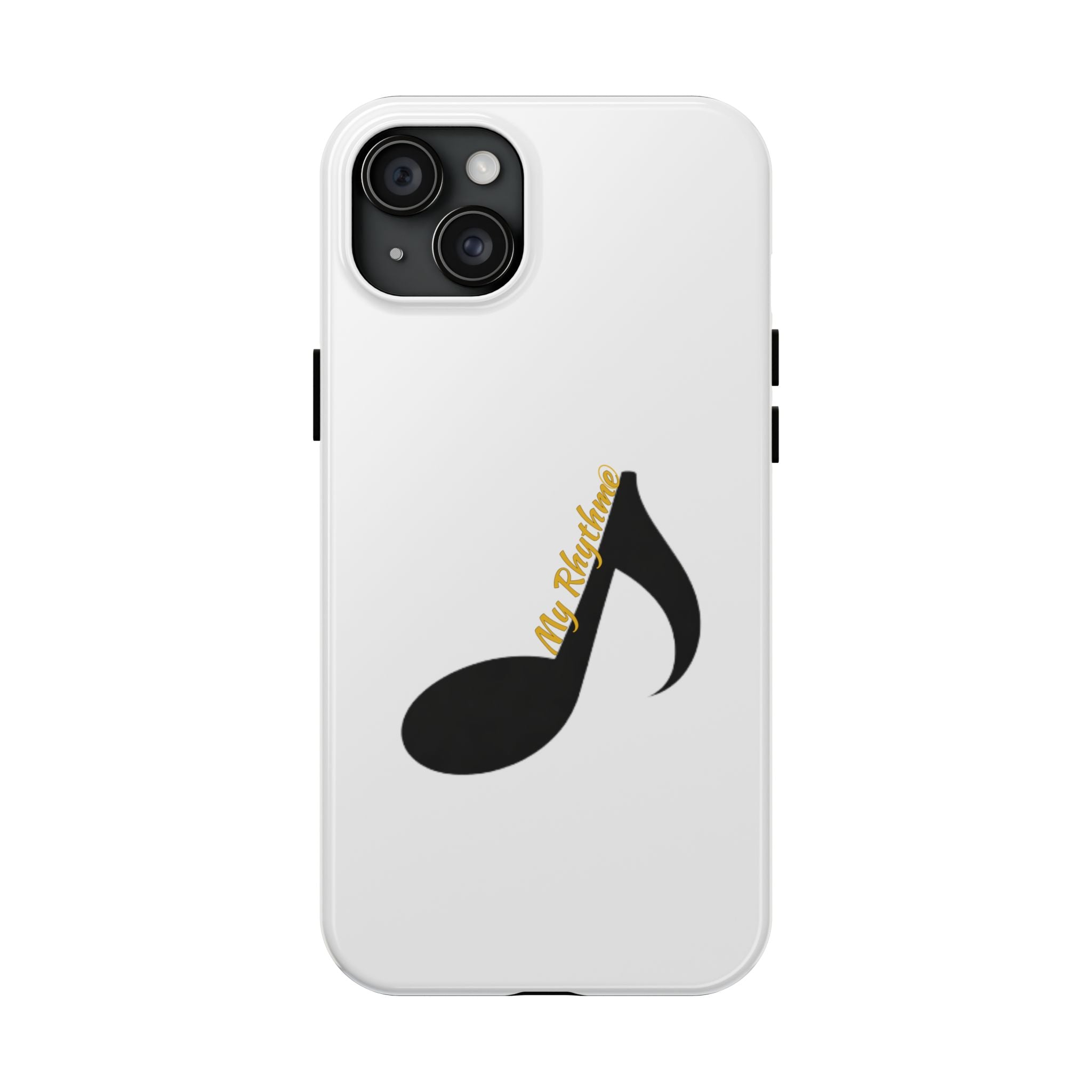 Tough Phone Case — Musical Note "My Rhythme" Design