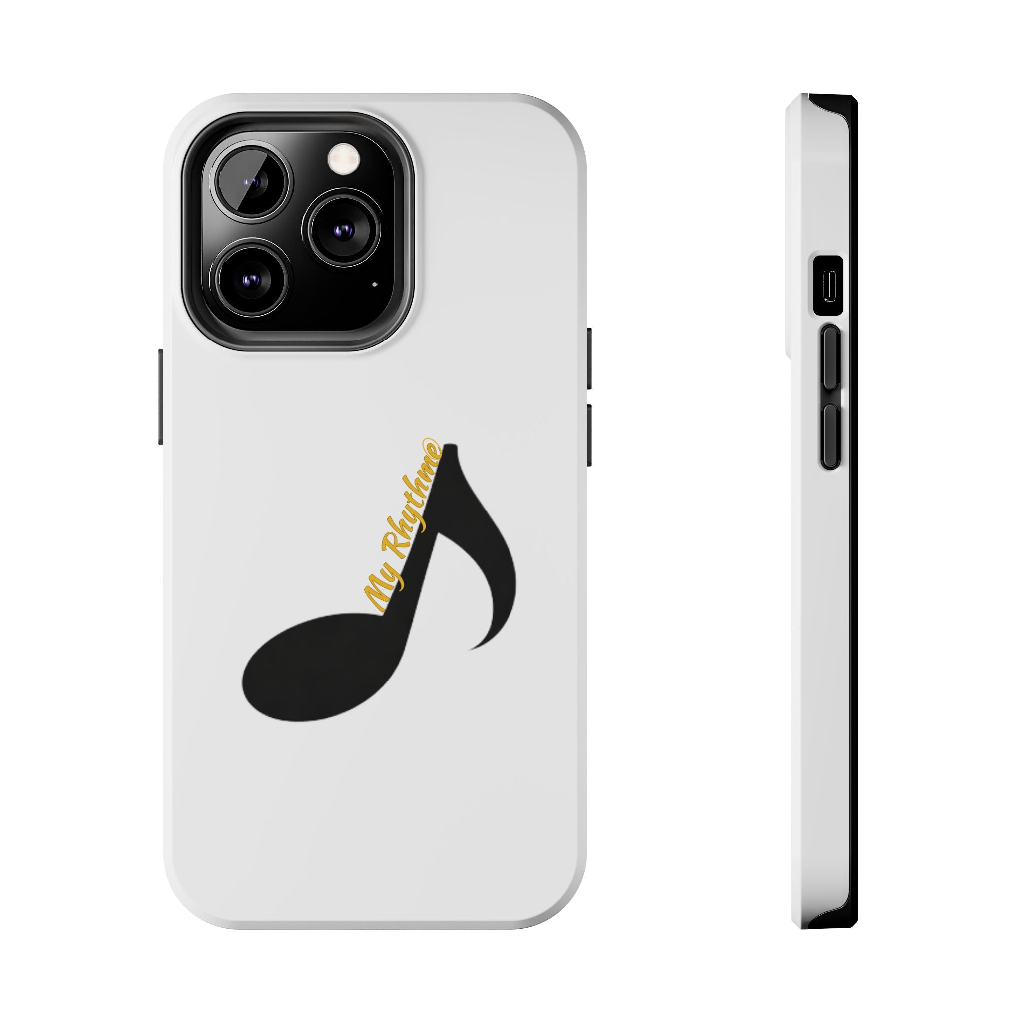 Tough Phone Case — Musical Note "My Rhythme" Design
