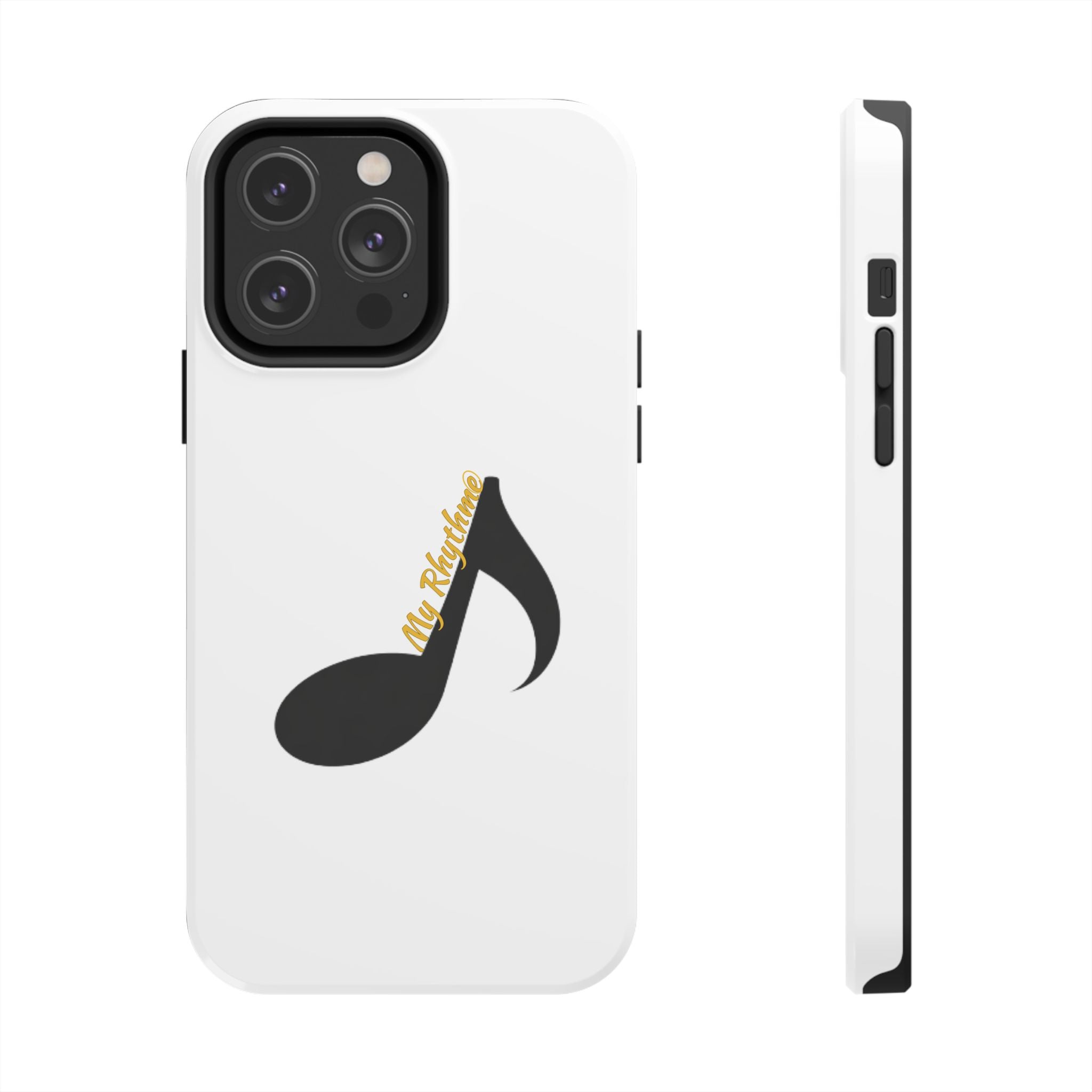 Tough Phone Case — Musical Note "My Rhythme" Design