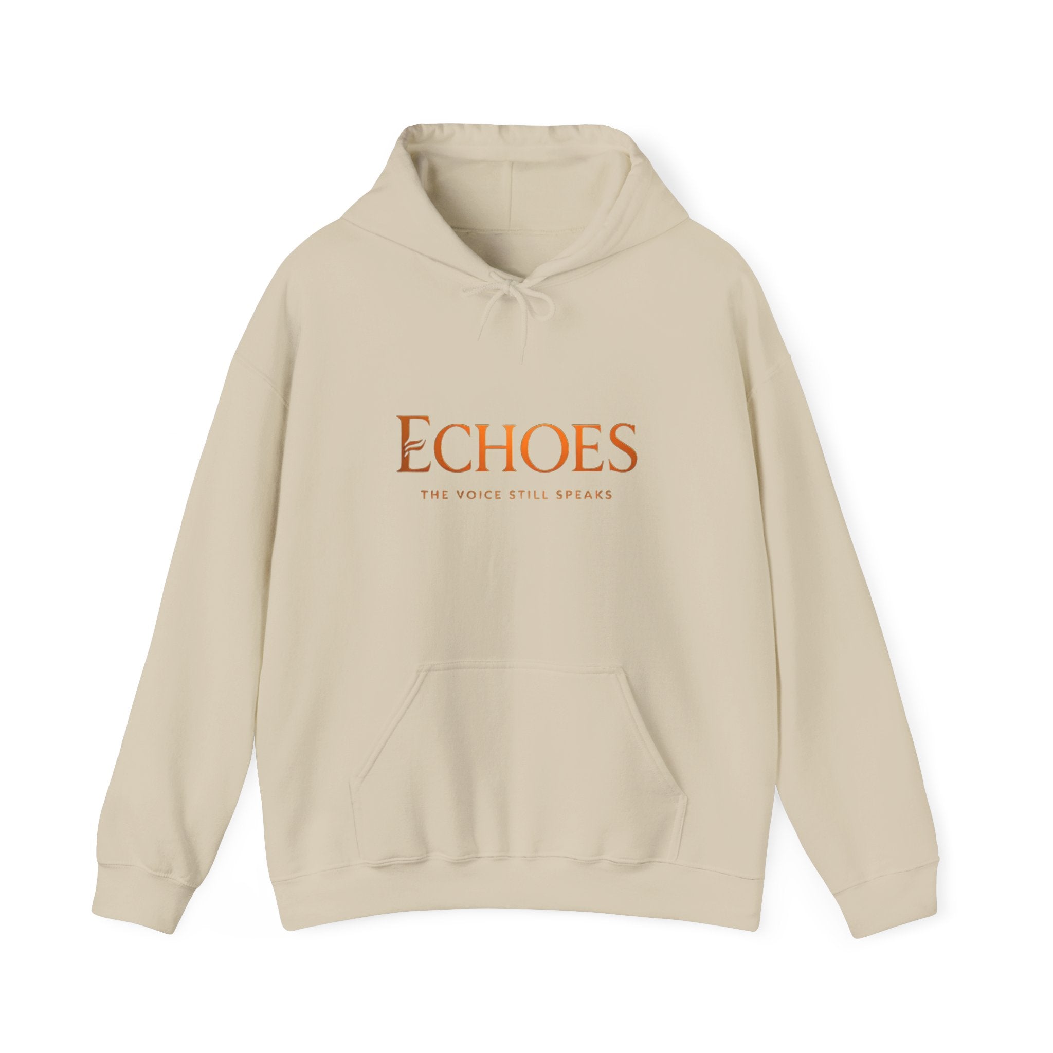 Echoes Hoodie — Minimalist 'Echoes' Logo Pullover