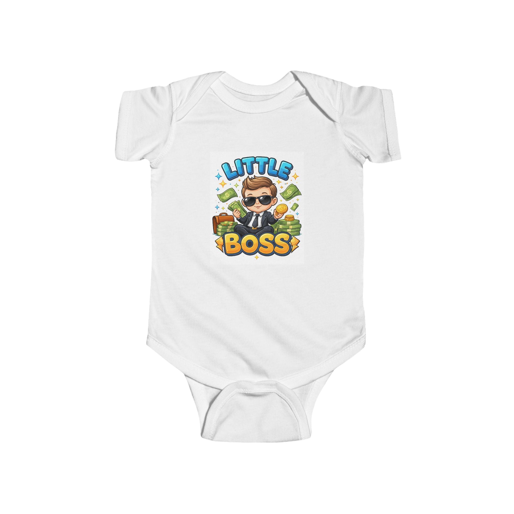 Little Boss Baby Bodysuit — Cute Infant Onesie with 'Little Boss' Design