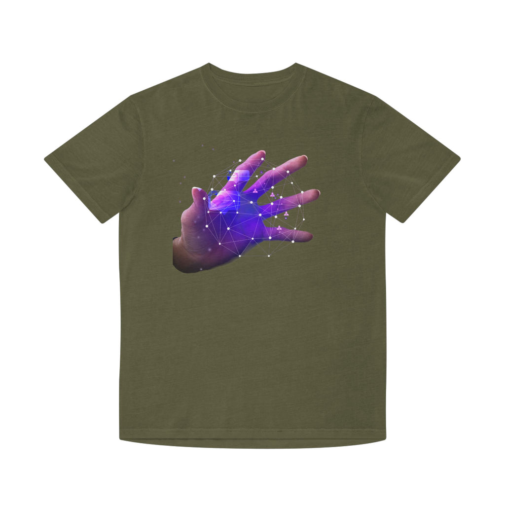Galaxy Hand Tee — Cosmic Space Hand Graphic T-Shirt