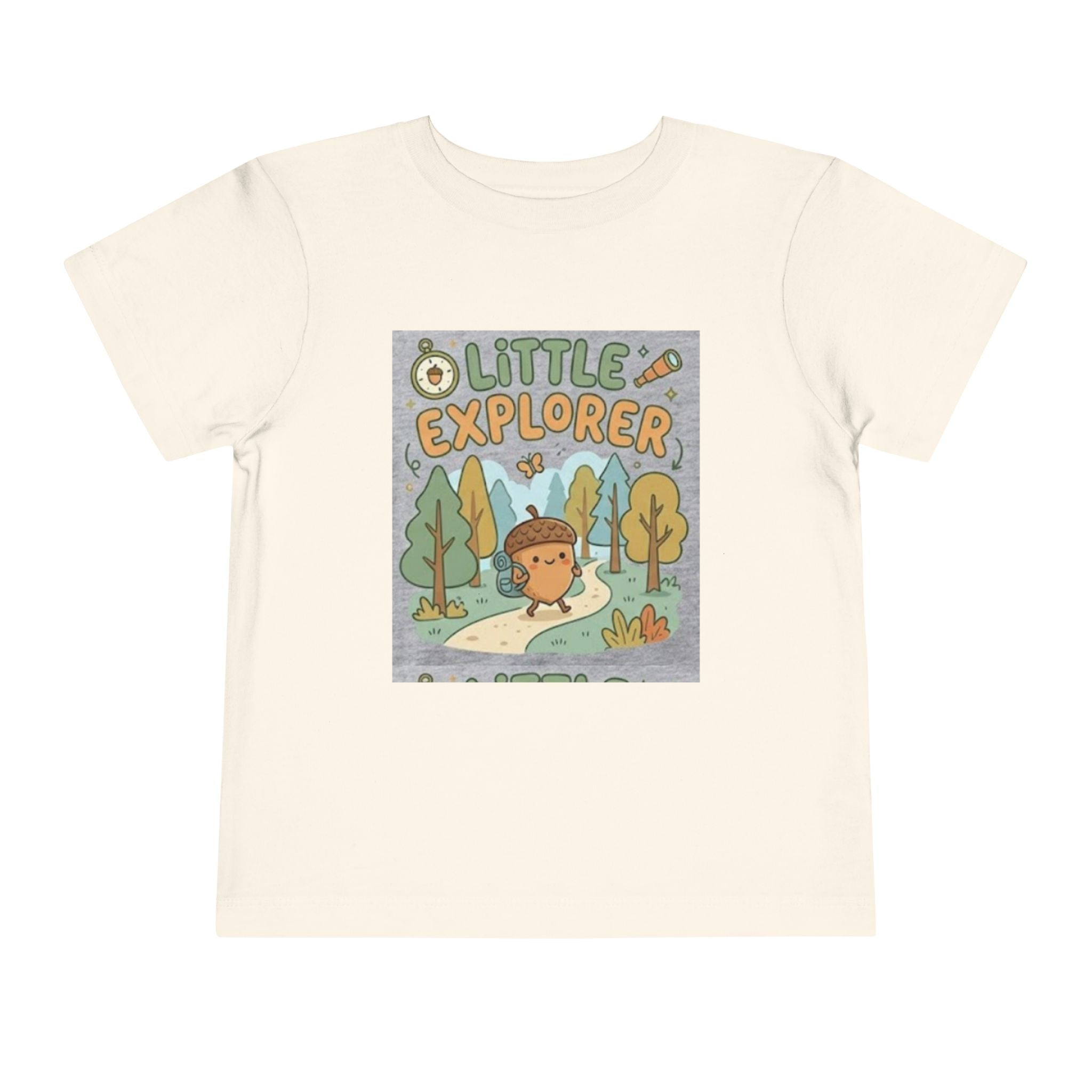 Little Explorer Toddler Tee – Cute Forest Adventure Graphic