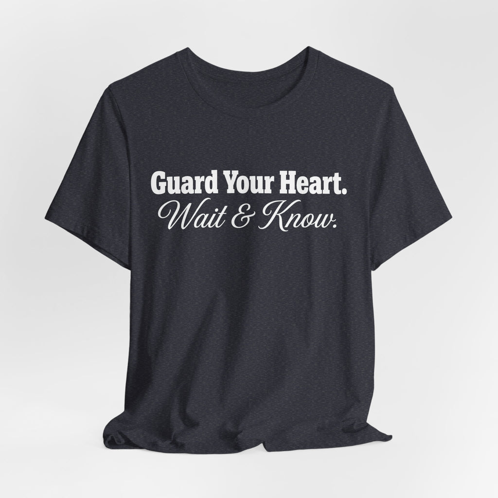 Guard Your Heart — Unisex Jersey Short Sleeve T-Shirt