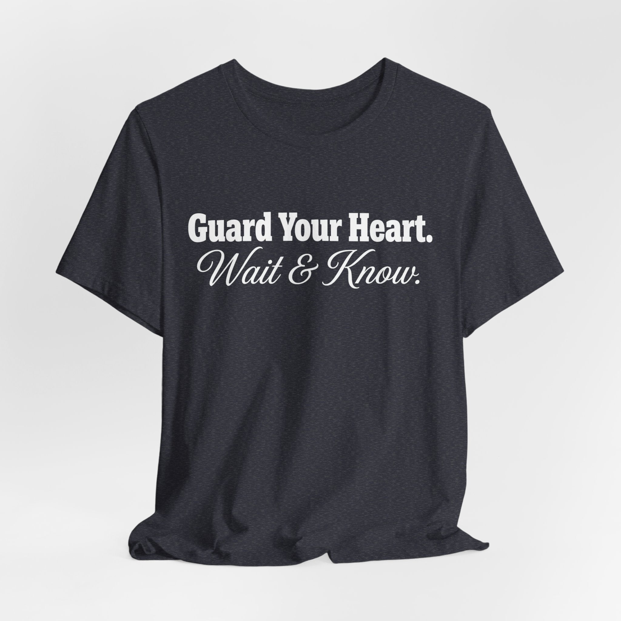 Guard Your Heart — Unisex Jersey Short Sleeve T-Shirt