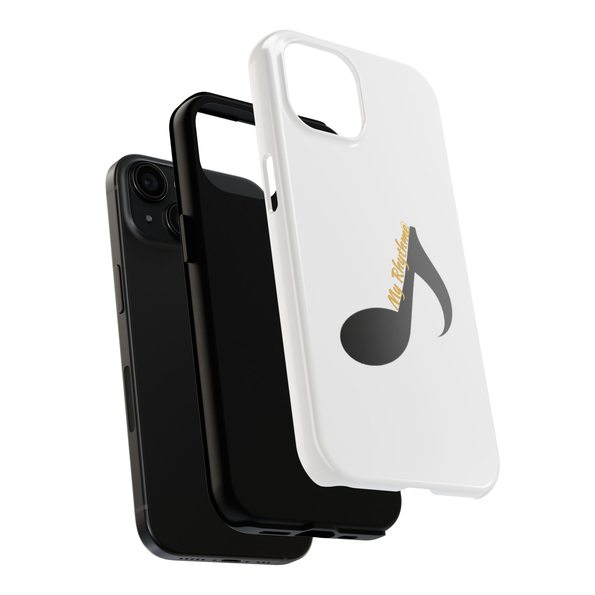 Tough Phone Case — Musical Note "My Rhythme" Design