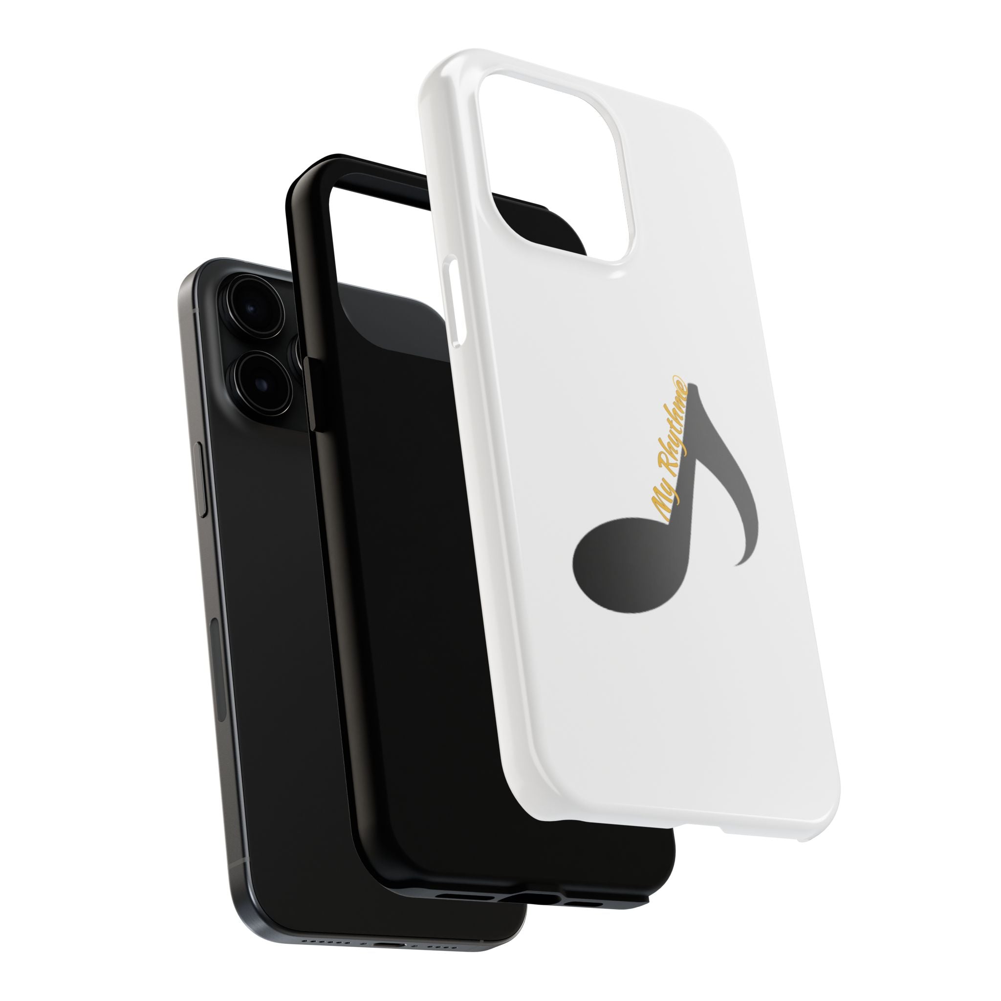 Tough Phone Case — Musical Note "My Rhythme" Design