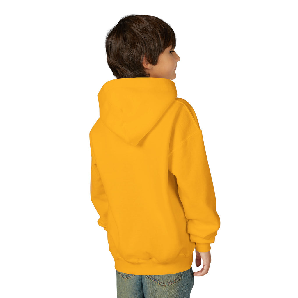 Youth Hoodie — "Little Boss" Cute Kid Money Cartoon Pullover