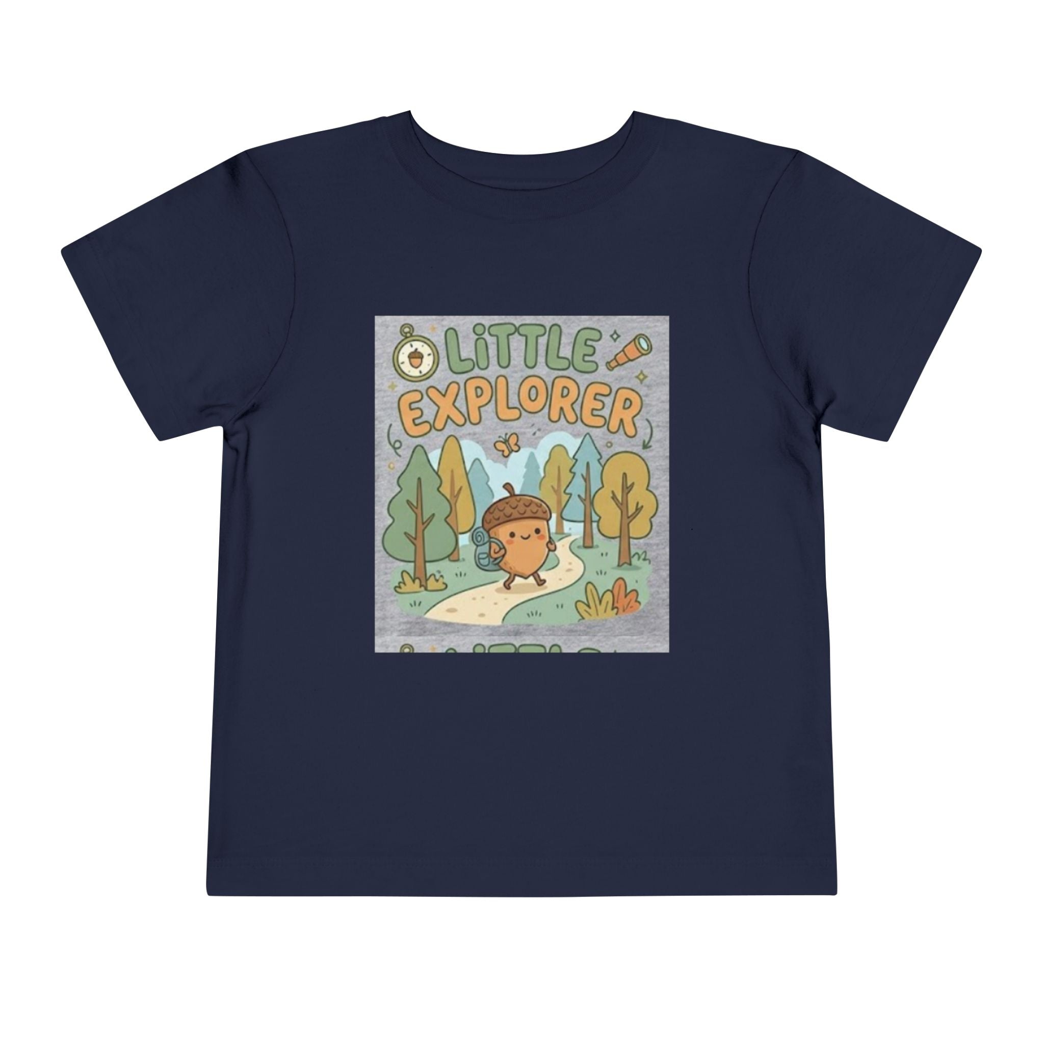 Little Explorer Toddler Tee – Cute Forest Adventure Graphic