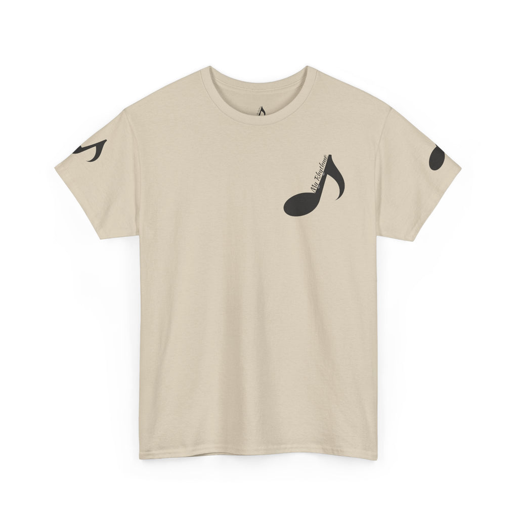 Music Note T‑Shirt — Minimalist Music Lover Tee (Includes "My Rhythme")