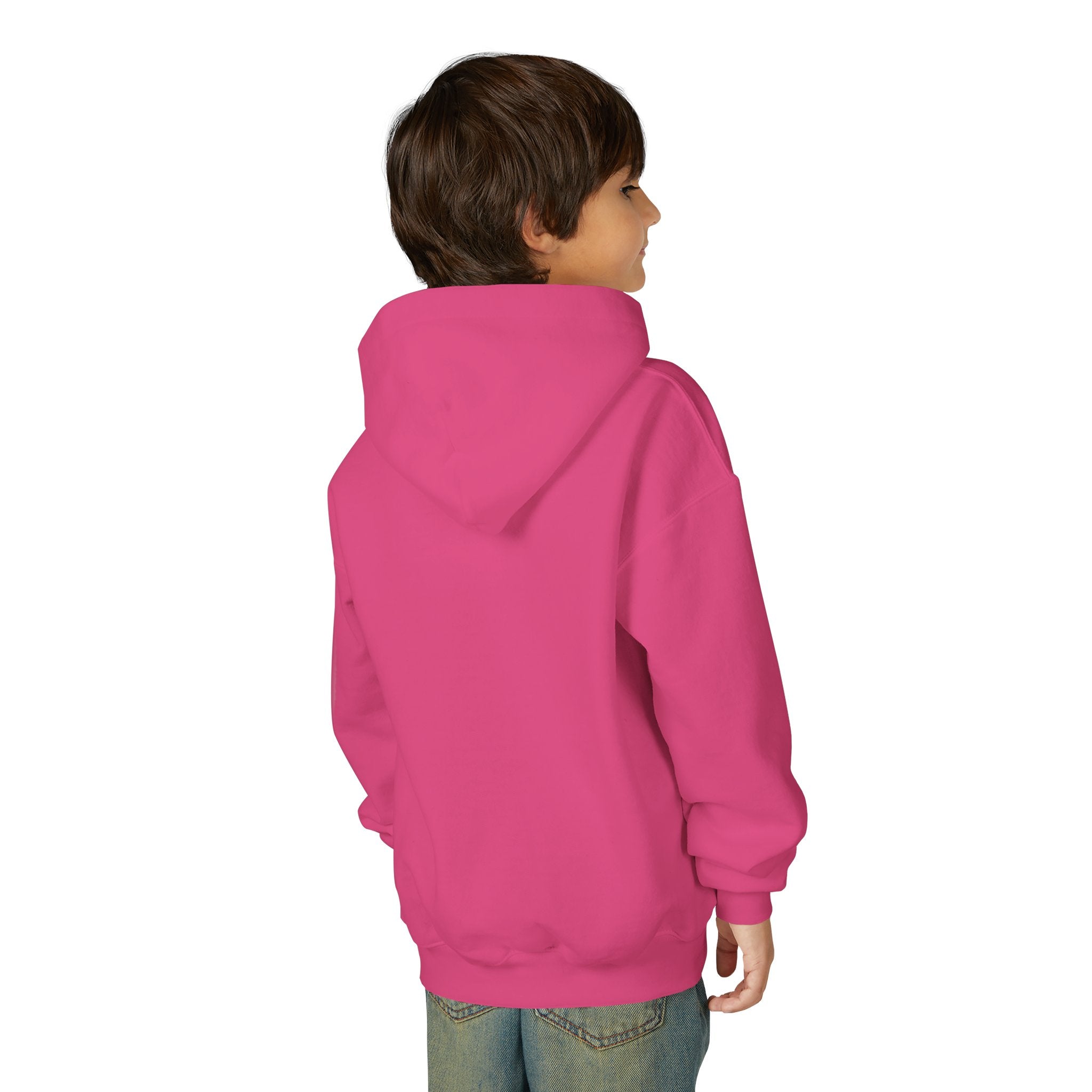Youth Hoodie — "Little Boss" Cute Kid Money Cartoon Pullover
