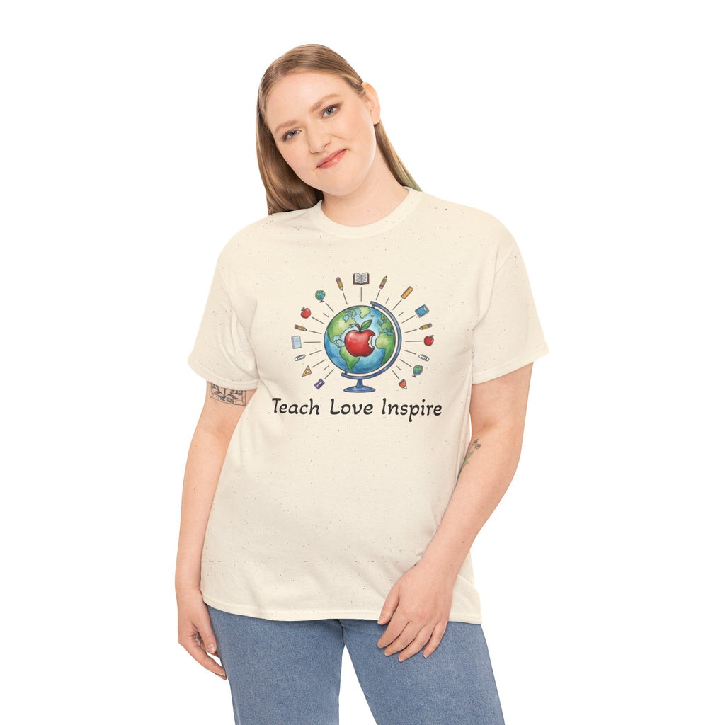 Teacher “Teach • Love • Inspire” T-Shirt