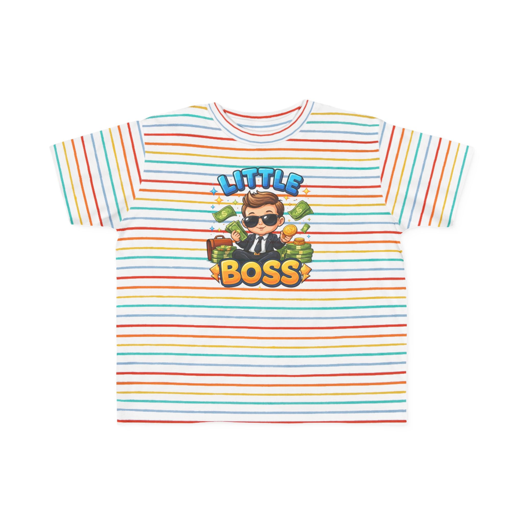 Little Boss Toddler Tee — Cute Baby Boy Graphic Shirt