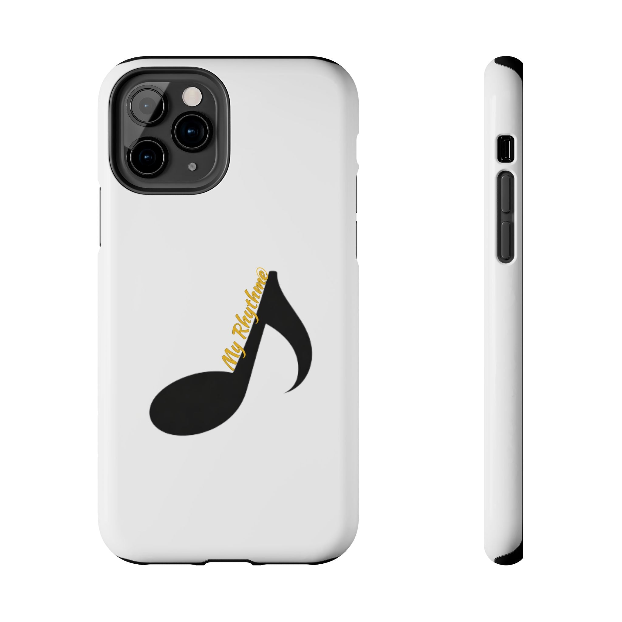 Tough Phone Case — Musical Note "My Rhythme" Design