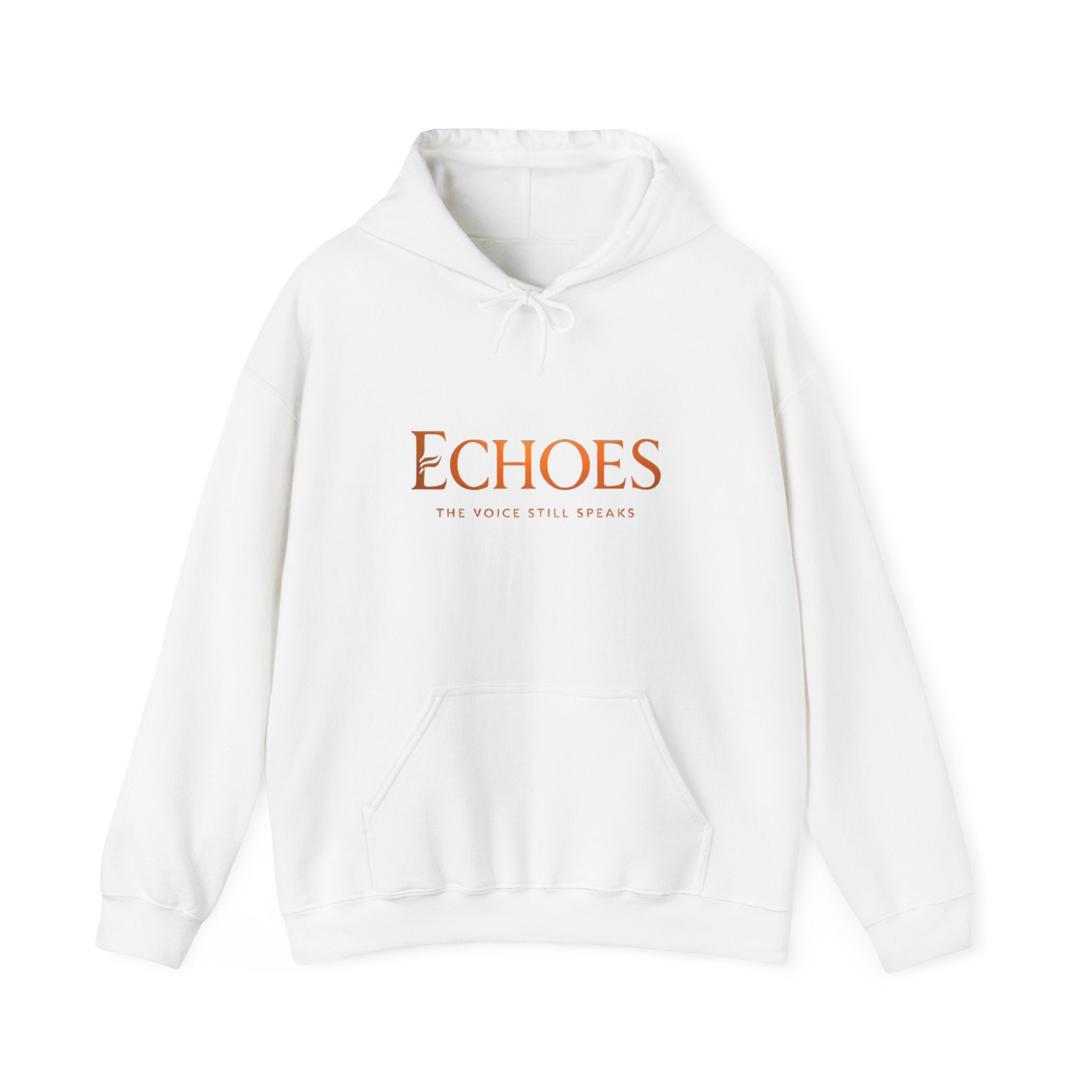 Echoes Hoodie — Minimalist 'Echoes' Logo Pullover