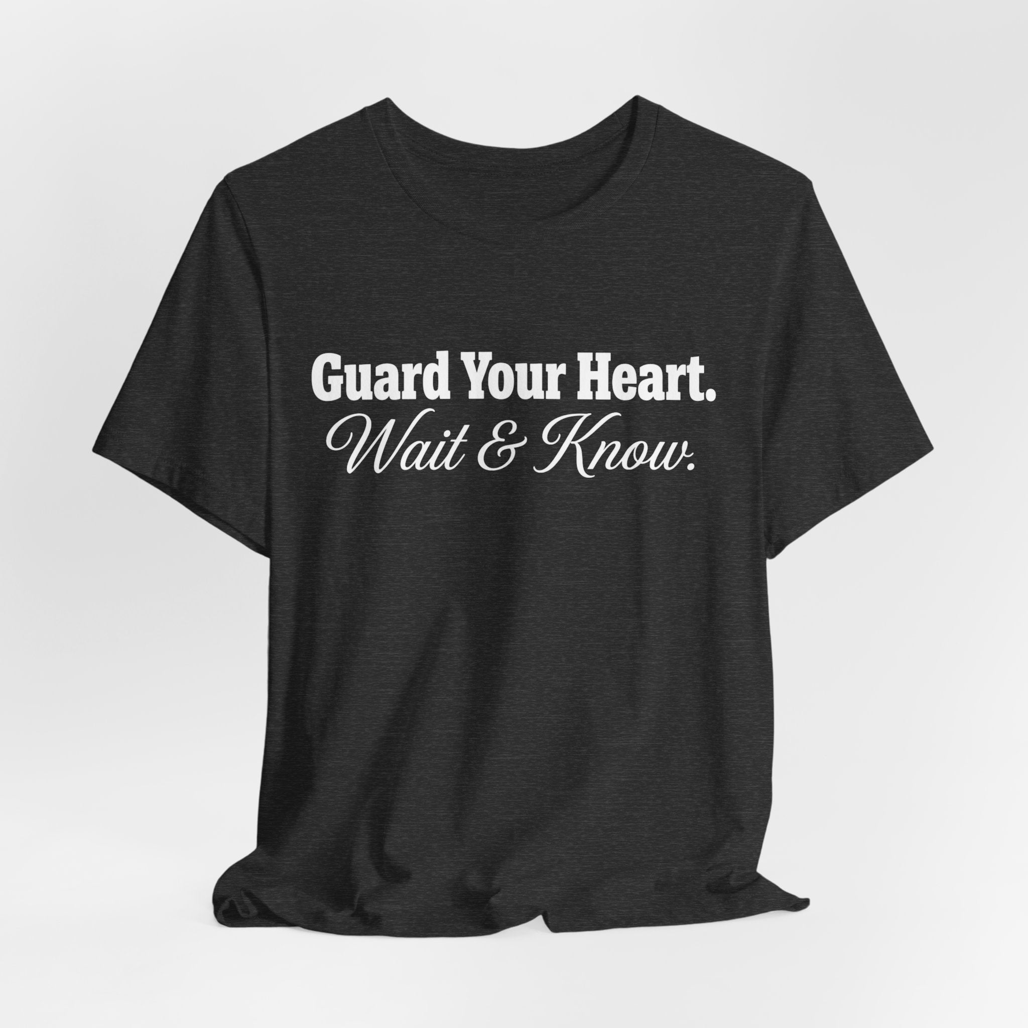 Guard Your Heart — Unisex Jersey Short Sleeve T-Shirt
