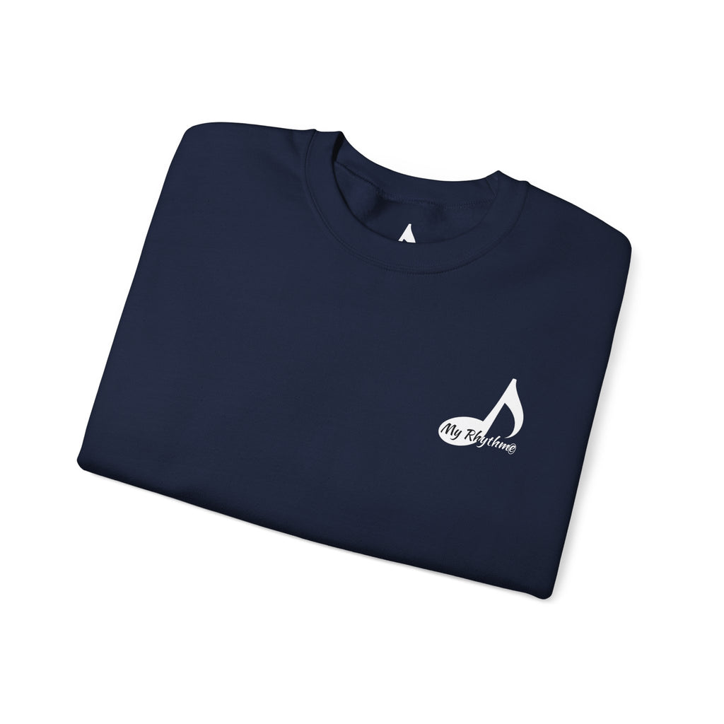Crewneck Sweatshirt - 'My Rhythme' Music Note Graphic