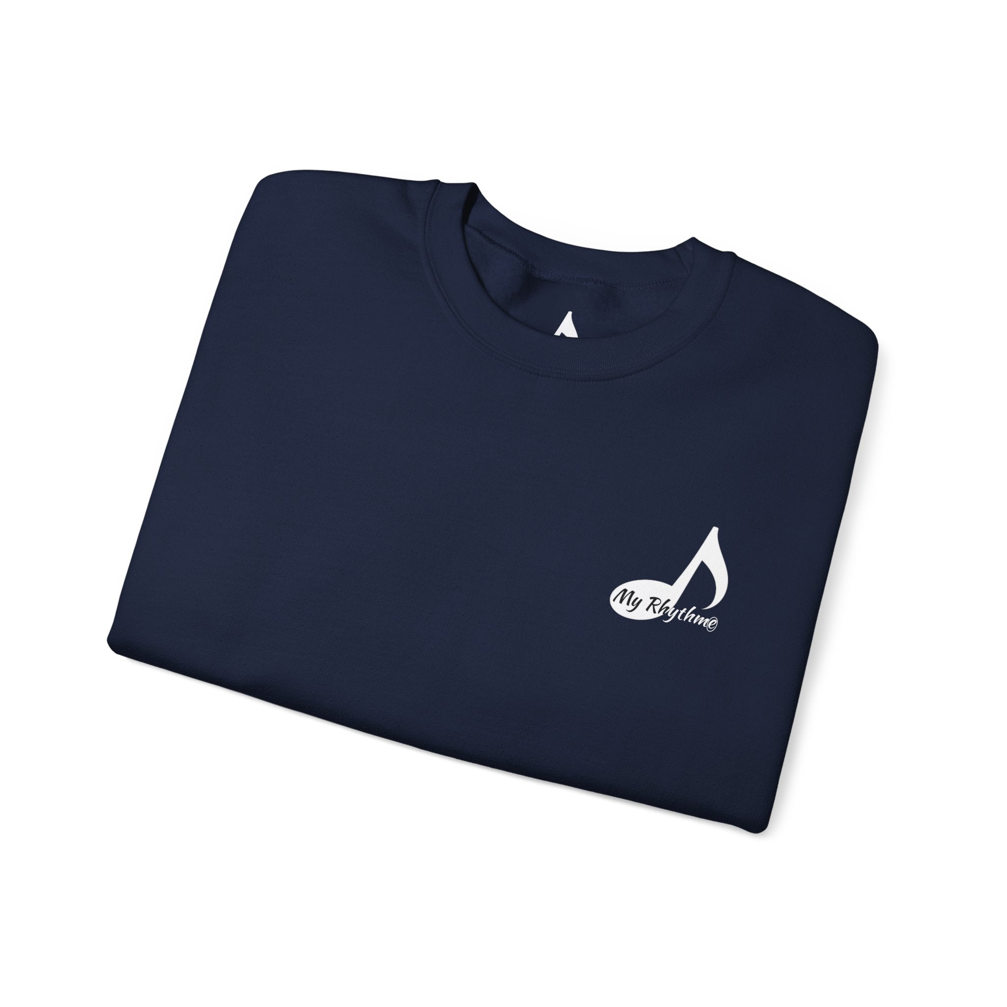 Crewneck Sweatshirt - 'My Rhythme' Music Note Graphic
