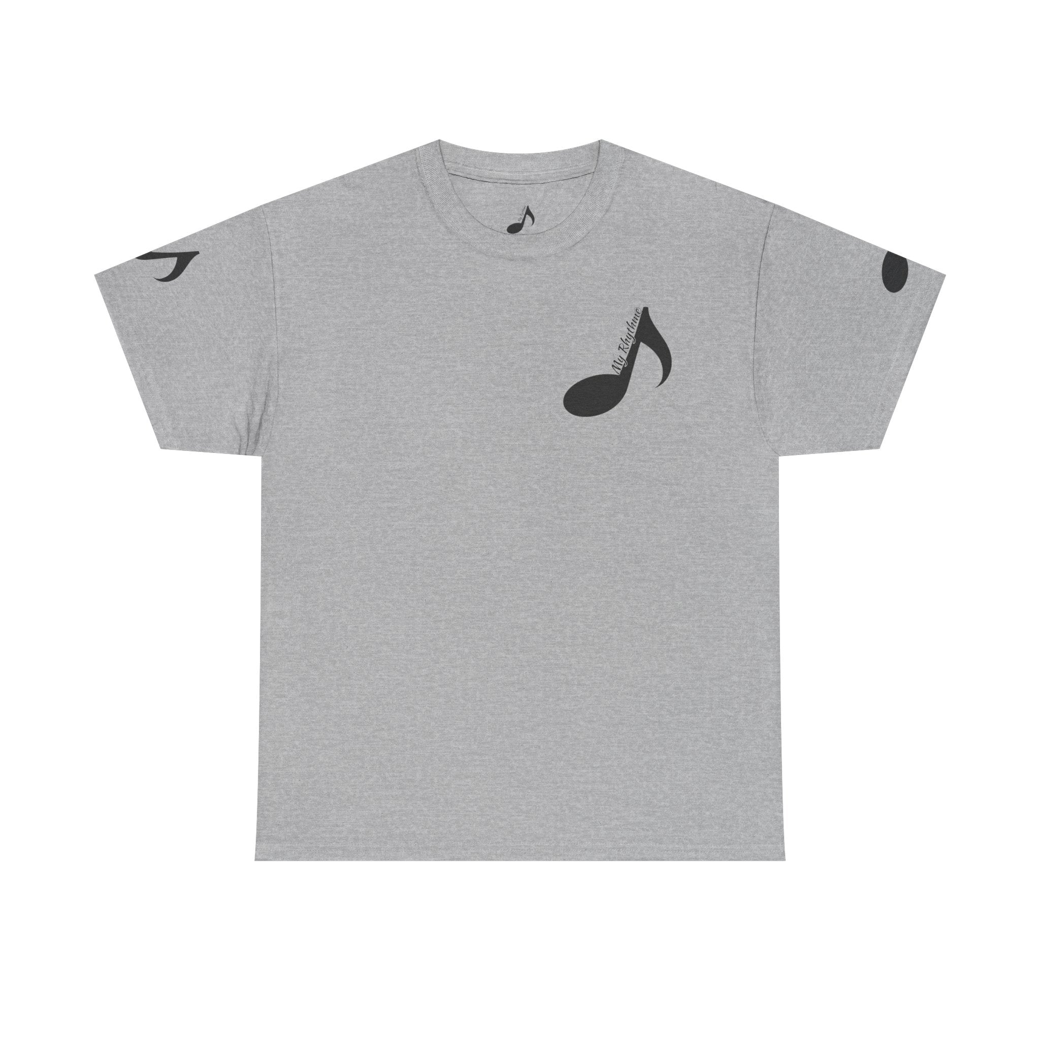 Music Note T‑Shirt — Minimalist Music Lover Tee (Includes "My Rhythme")