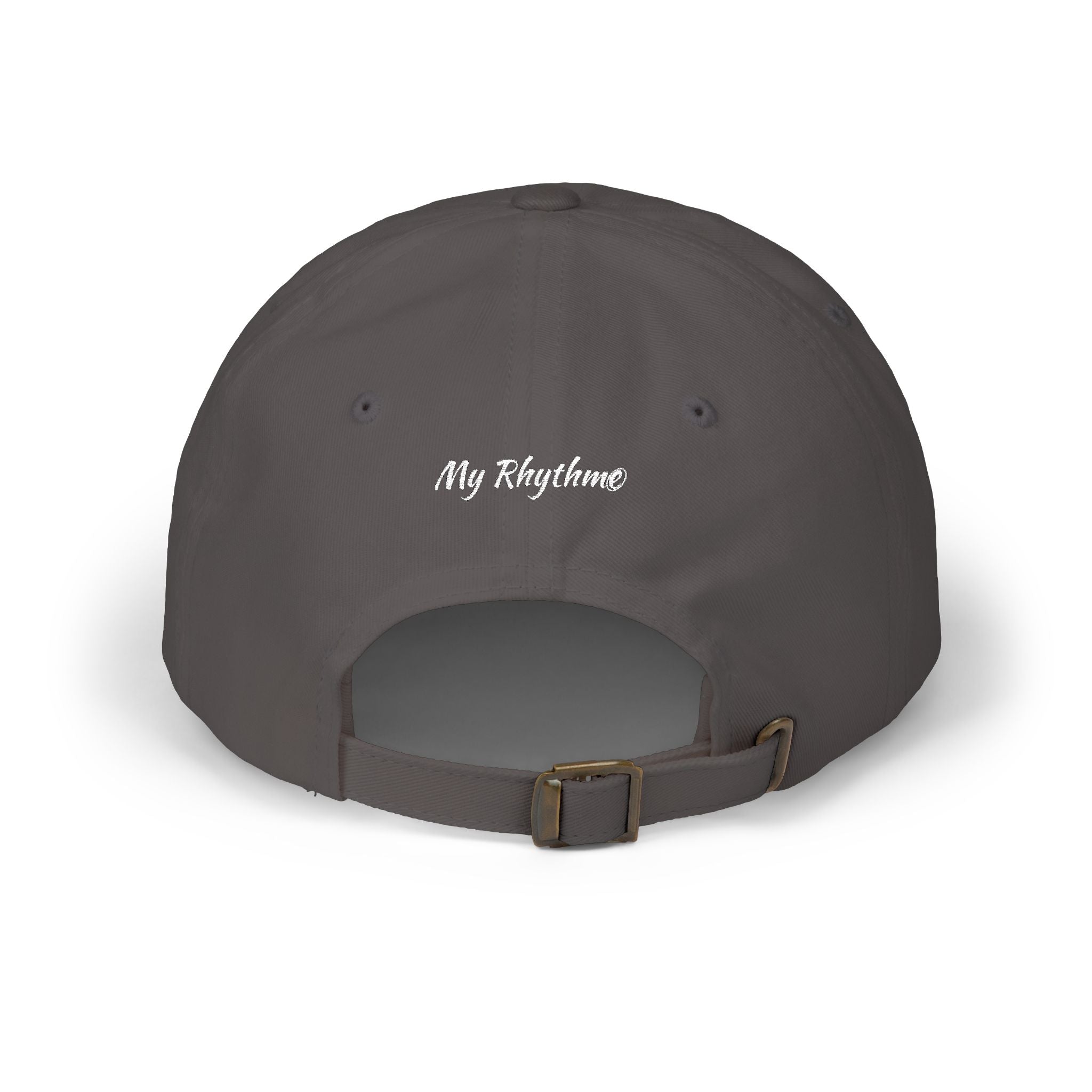 Camo Music Note Dad Cap — "My Rhythme" Embroidered Adjustable Hat