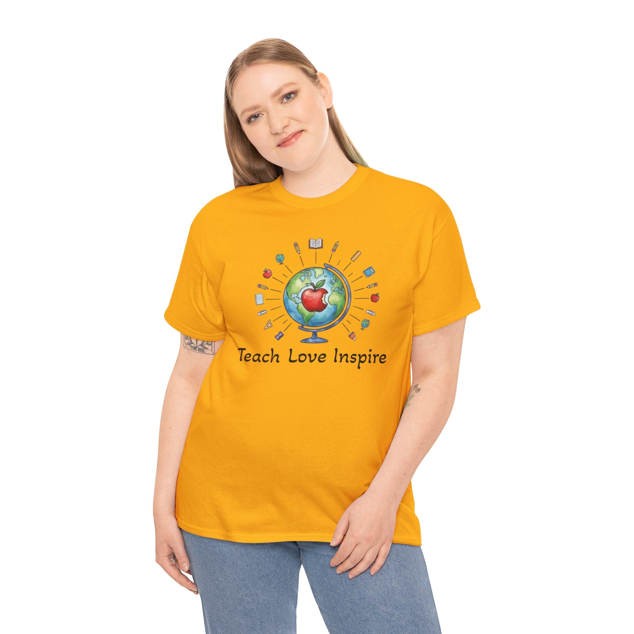 Teacher “Teach • Love • Inspire” T-Shirt