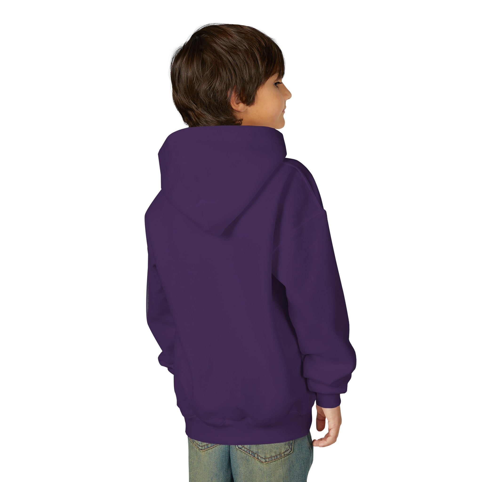 Youth Hoodie — "Little Boss" Cute Kid Money Cartoon Pullover