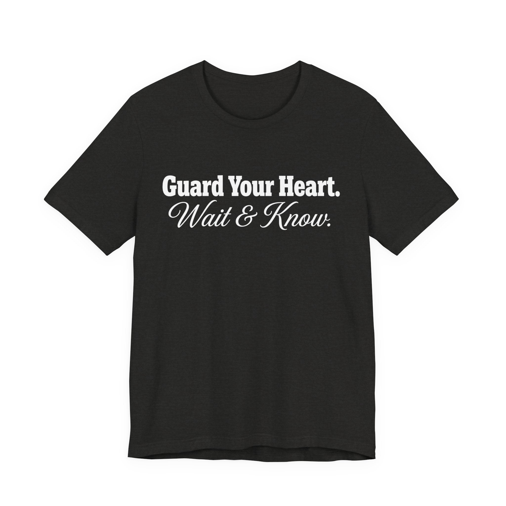 Guard Your Heart — Unisex Jersey Short Sleeve T-Shirt