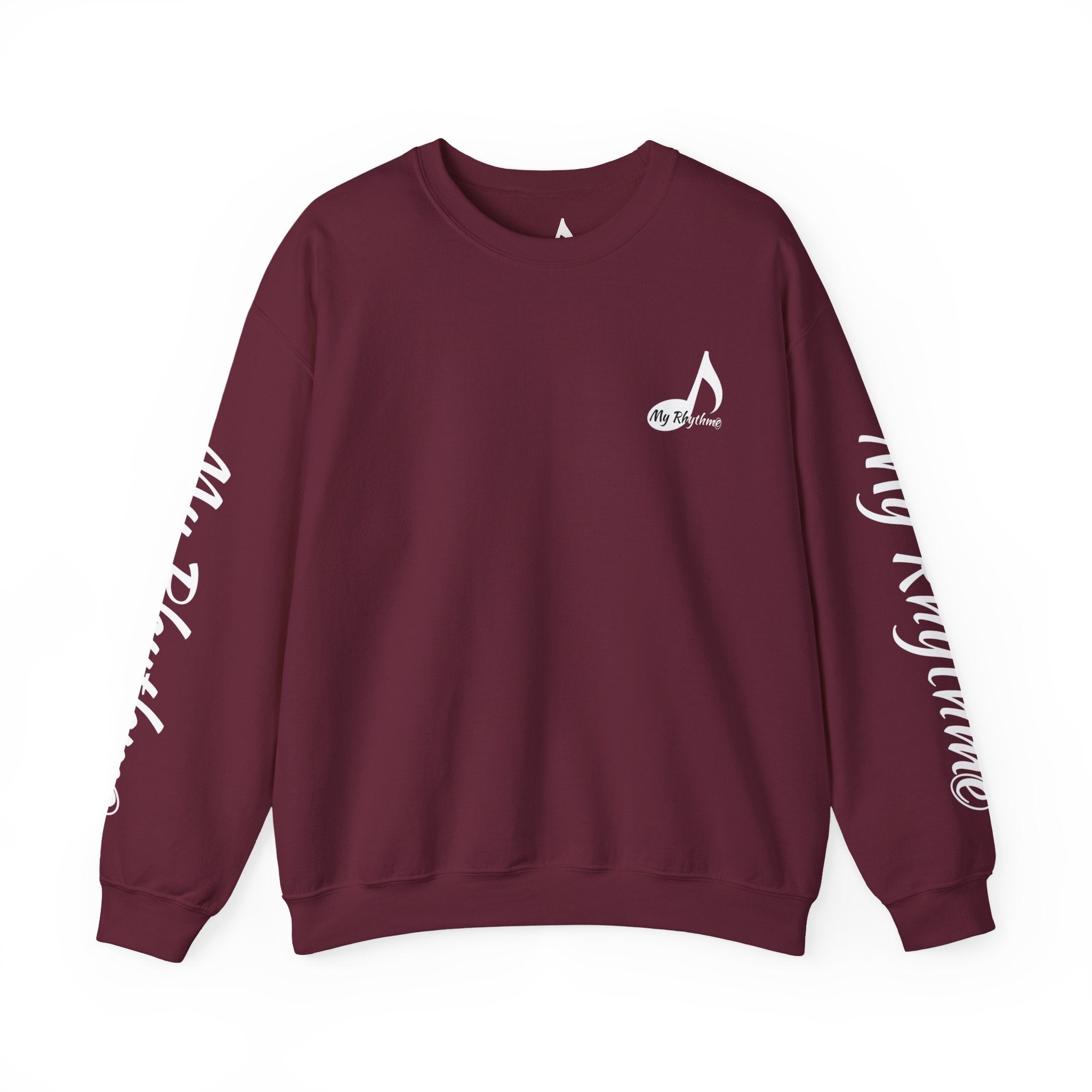 Crewneck Sweatshirt - 'My Rhythme' Music Note Graphic