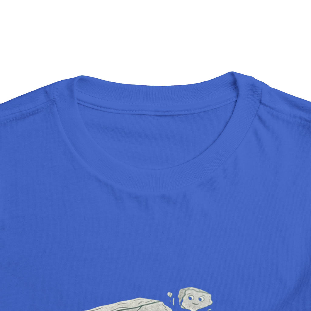 Toddler Tee — "A Chip Off the Old Block" Cute Baby Rock Graphic Shirt